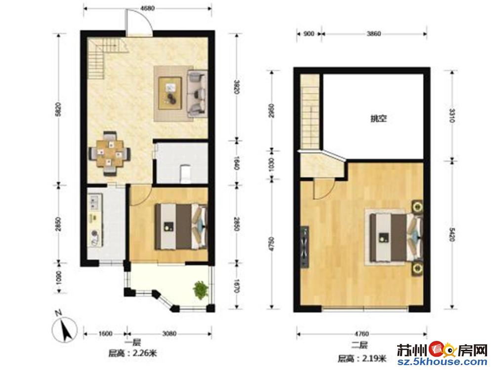 环球188对面 精装一居室 拎包入住 看房房源