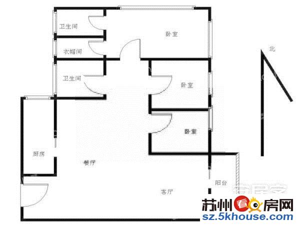 沁怡家国际公馆 3300元 3室2厅1卫 精装修楼层佳看