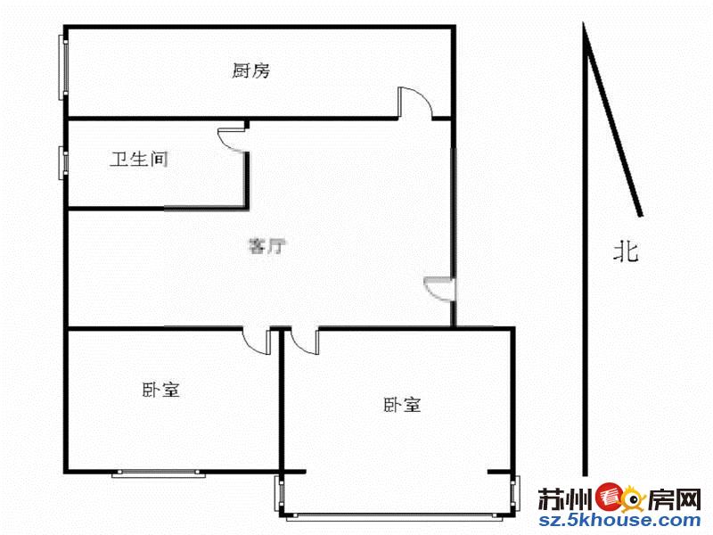 三元三村 简单两房 家具齐全 拎包入住 干净清爽 近地铁