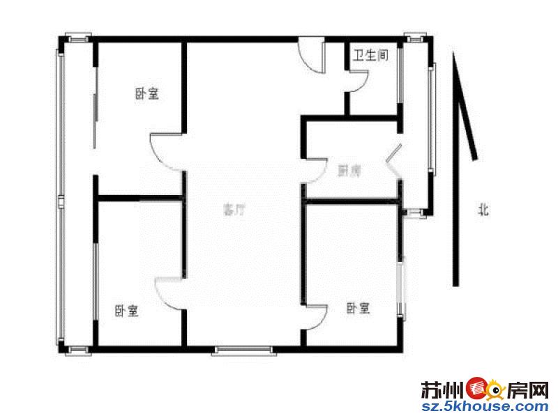 通达路 金典花园 保利独墅西岸 大三房 家电齐全 拎包入住