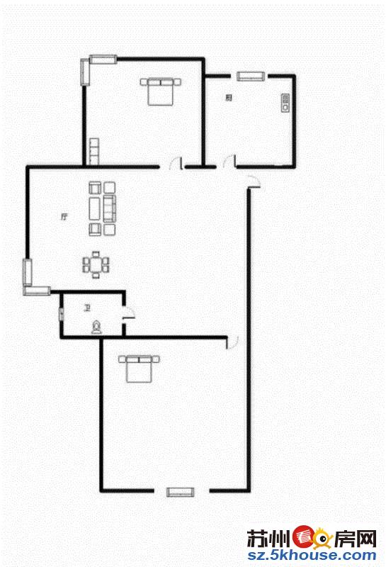 高新人才广场 乐嘉汇 精装大1房 自住装修 家电齐全 生活便