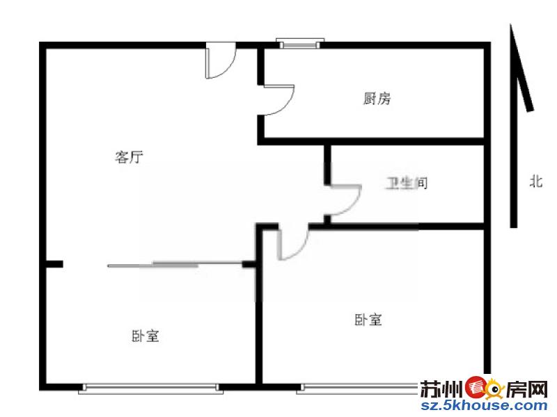 火车站 山塘街地铁口 清塘新村 精装两房 石路商城 市立医院