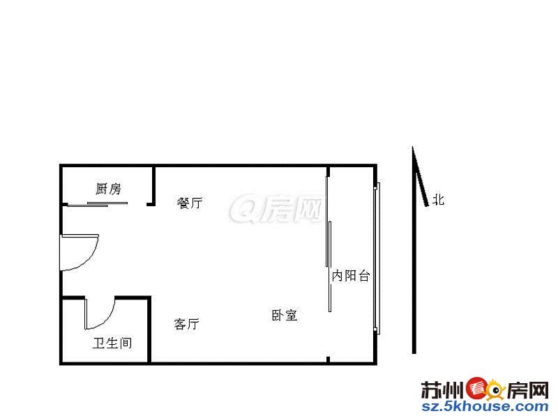 东环路地铁口仁文公寓精装一房 苏大东区对面 万科美好广场旁