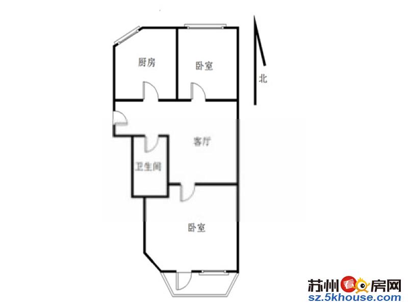 西城永捷桐泾北路地铁口 彩香一村一区精装两房家电齐全押一付一