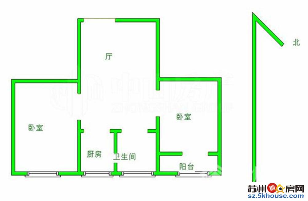 区娄葑 苏大附属 独墅苑旁 怡葑庭精装两房 随时看房