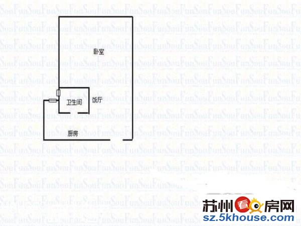 石路77临近石路地铁口 步行街 山塘街 天虹广场 拎包入住