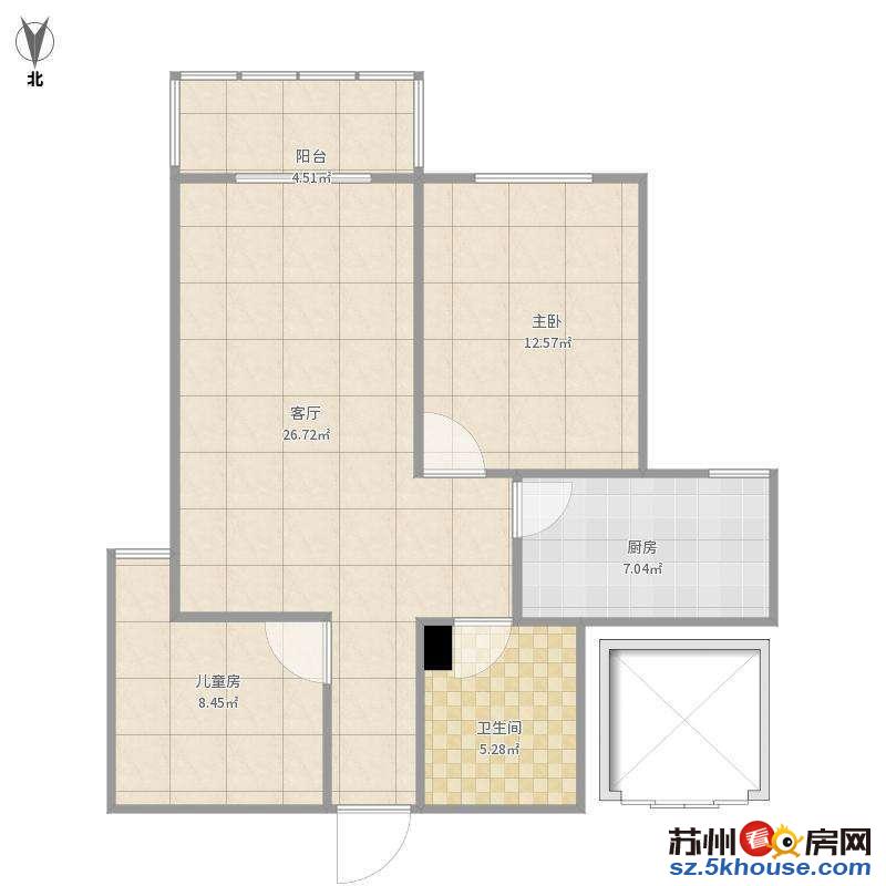 朗诗寓西环路地铁口 无中芥费 家具家电齐全 独立卫浴随时看房