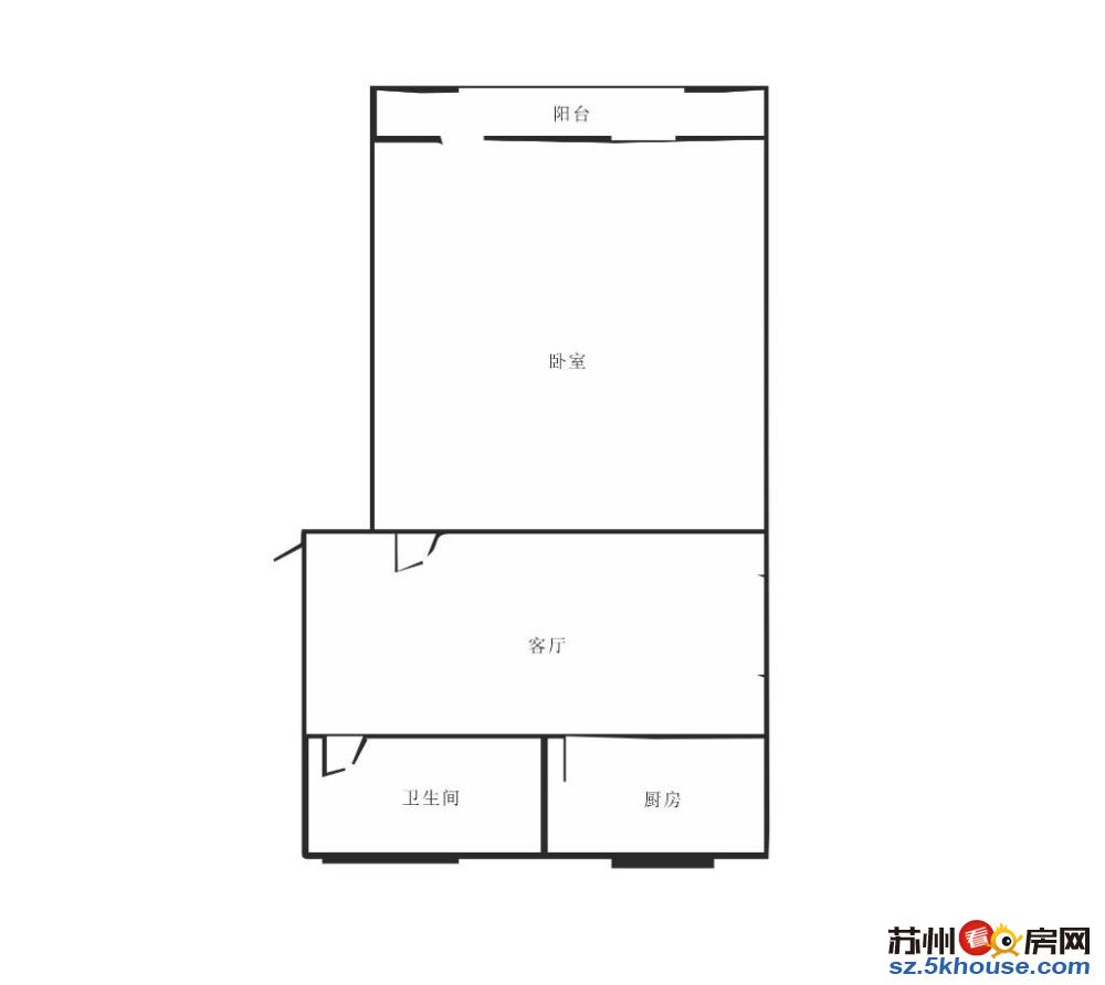 可月付 朱家庄 近石路天虹 精装一房 自住出租 拎包入住