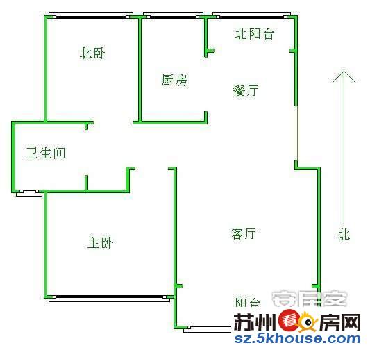 火车站旁边 新天地60平 小两房简单装修 看房方便