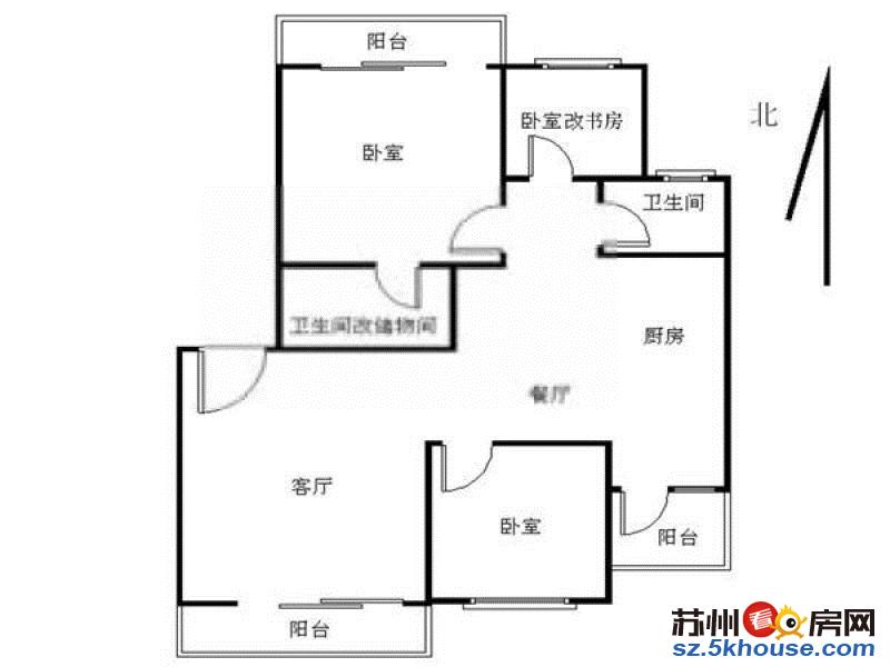 金山路滨河路交叉口精装自住3房2卫 品牌家私 干净清爽