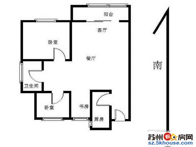 姑苏世家2房 自住装修 两房朝南 家具齐全 拎包入住 随时看