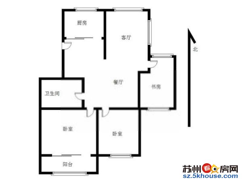 七里香都 家电齐全 干净整洁 随时看房 三房整租