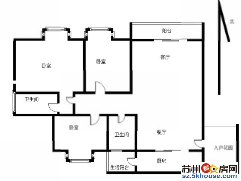 新城金郡 小石城梧桐园 精装三室两卫 配套齐全 拎包入住