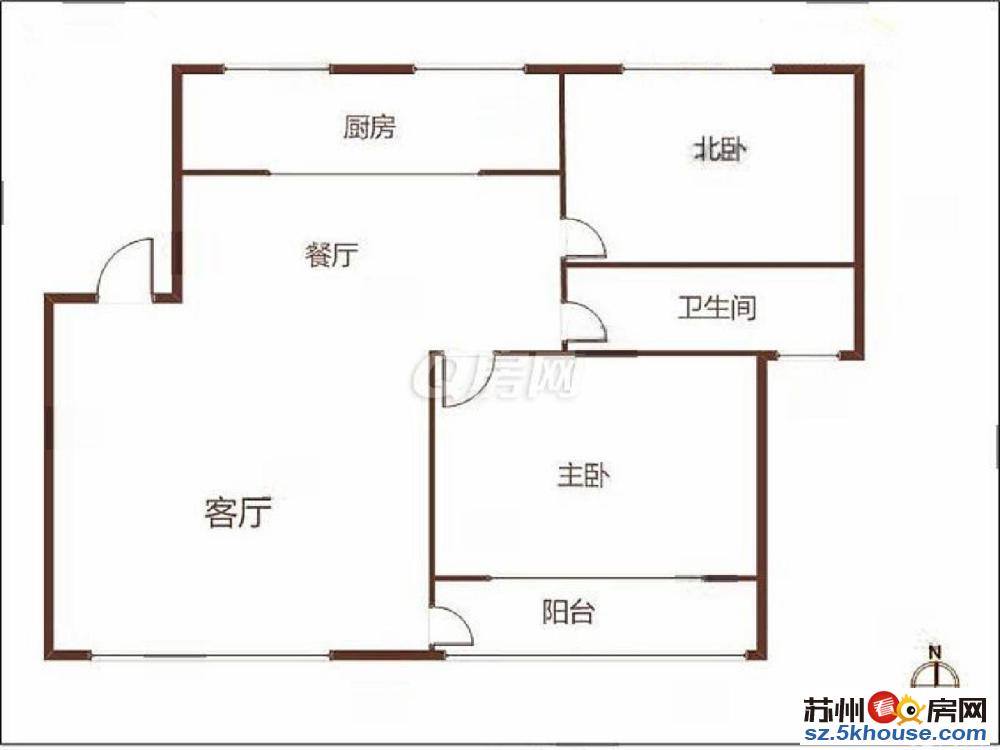 都市花园东区 房源正常出租稀缺两房