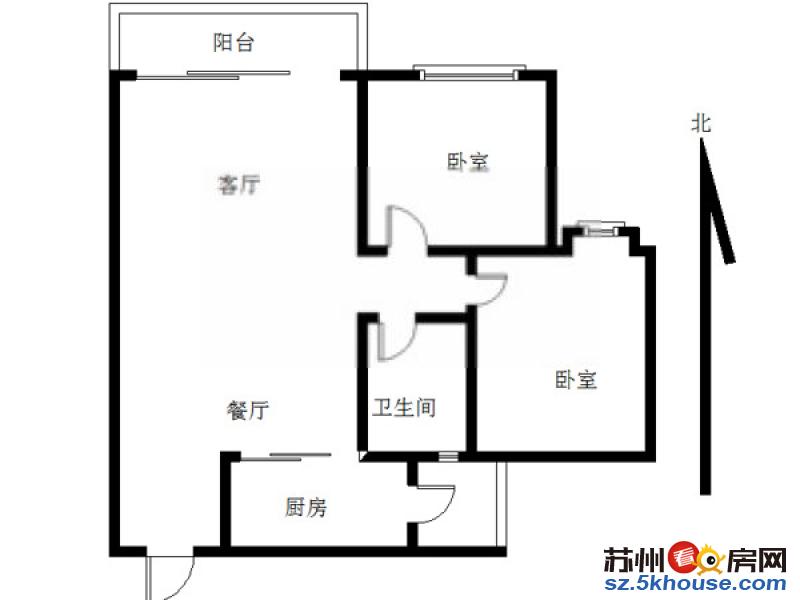 吴中 古玩城玩美天地精装两房 图片真实 随时看房 拎包即住