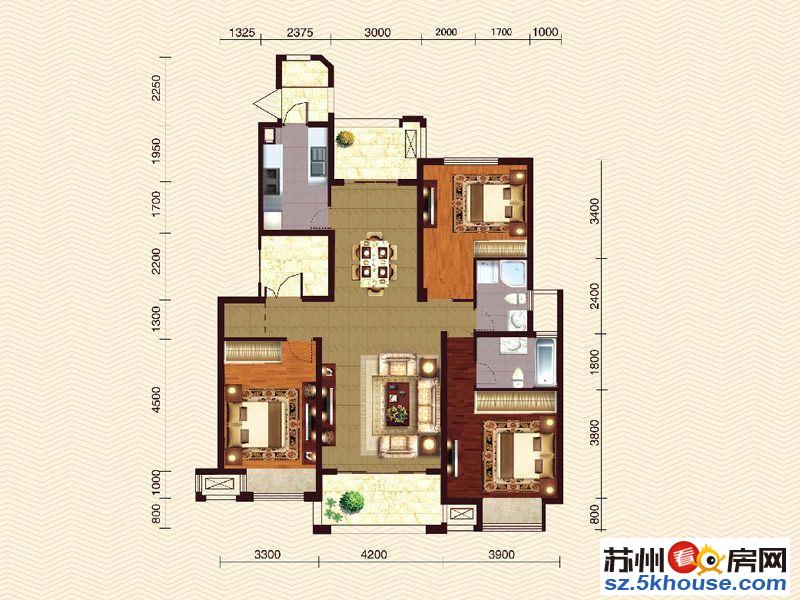 世纪花园精装修大三房全新精装修拎包入住初次出租