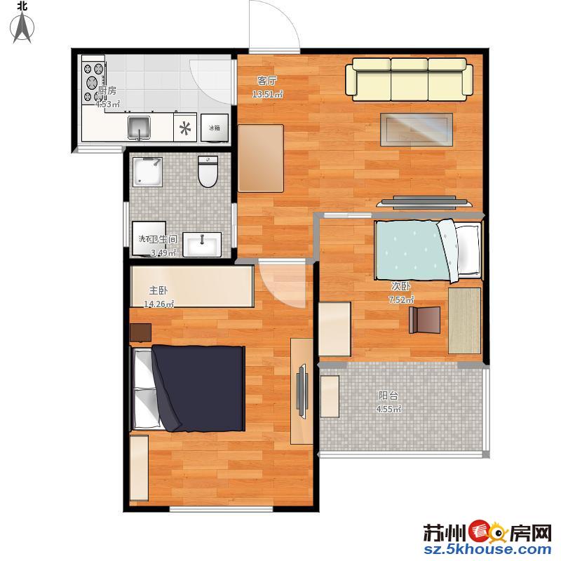 南园新村 新市路 近南门地铁口 泰华商城 靠观前街精装拎包住