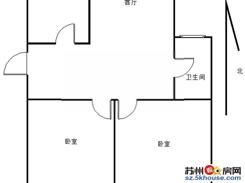 桐泾北路虎丘路 来客茂八一月星家居旁 虎丘路新村中装三房