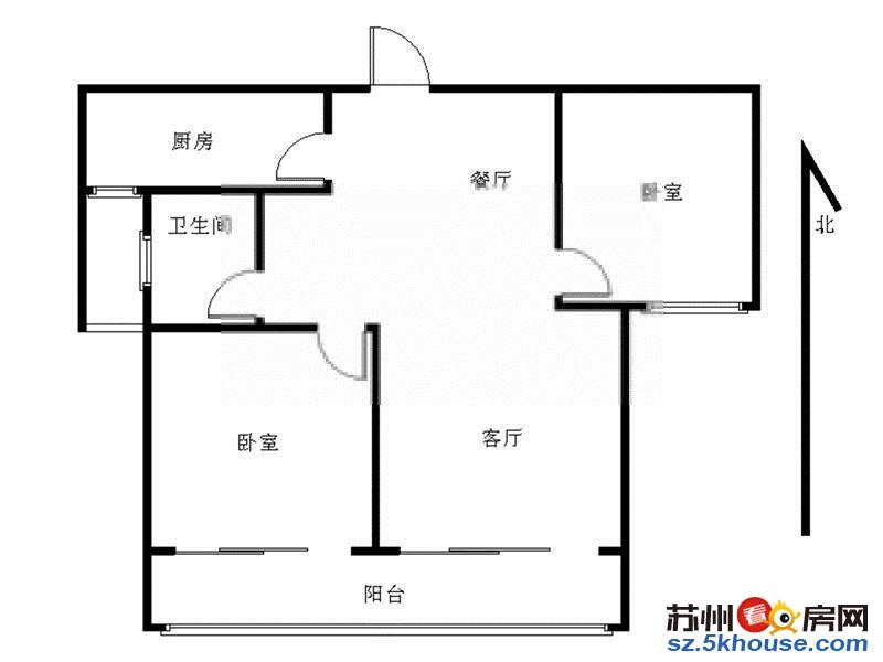 西环路地铁站 三元二村 精装两室 押一付一 附二医院干净整洁