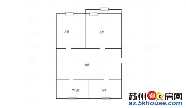 真实新上 南园南路翠园新村精装2室1厅 实图绝 对的干净清爽