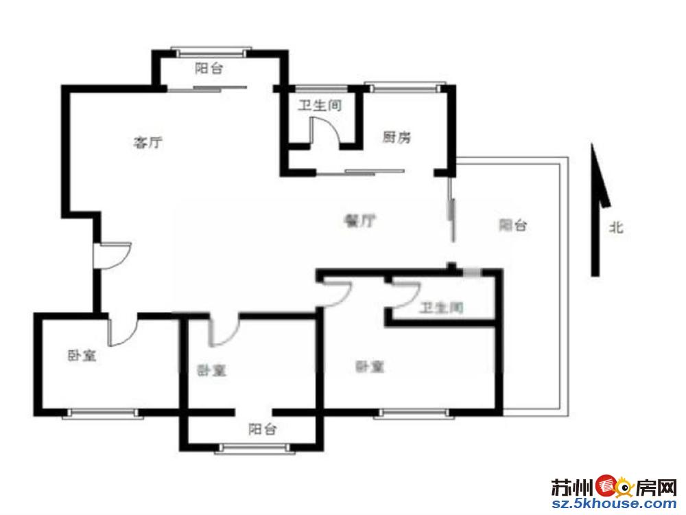 金河国际华庭 精装3房 采光好 设施齐全 看房随时