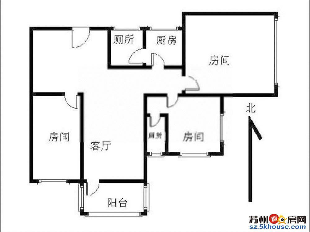 急租 玉山路保利雅苑 精装3室 狮山中心 家电齐全 随时看房