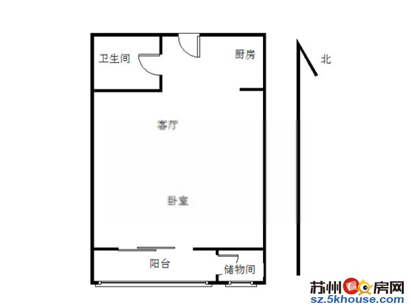 自由之邑一室精装大户 广济南路地铁口 民用水电 拎包入住