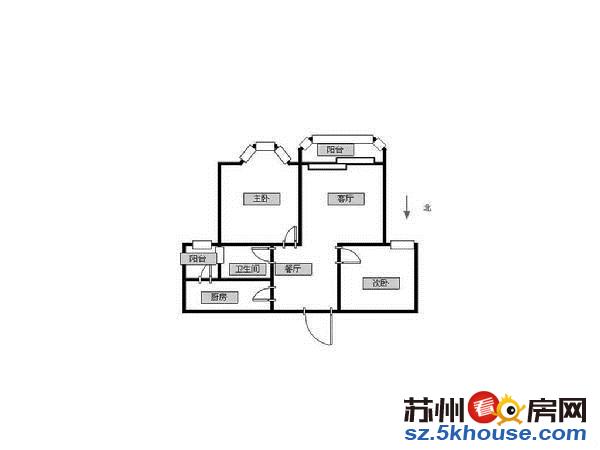 御花园 苏州乐园对面 交通便捷 拎包入住 干净清爽 看房方便