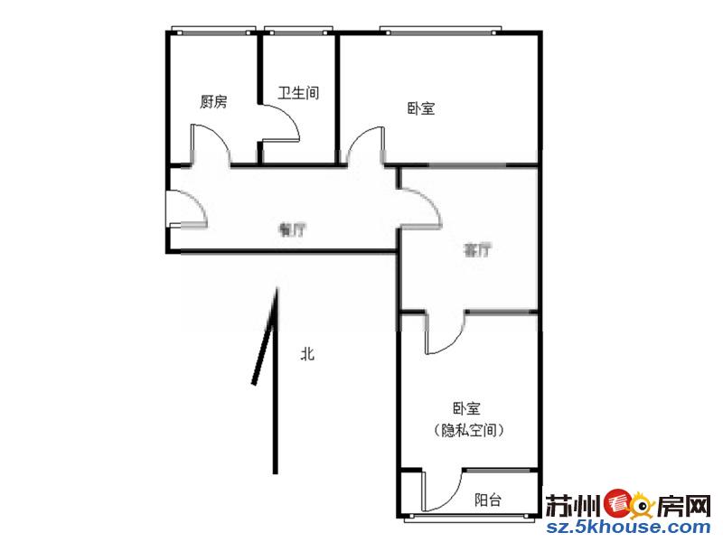 东环路 宏葑新村 精装两室 房东自住 靠近地铁站 随时看房