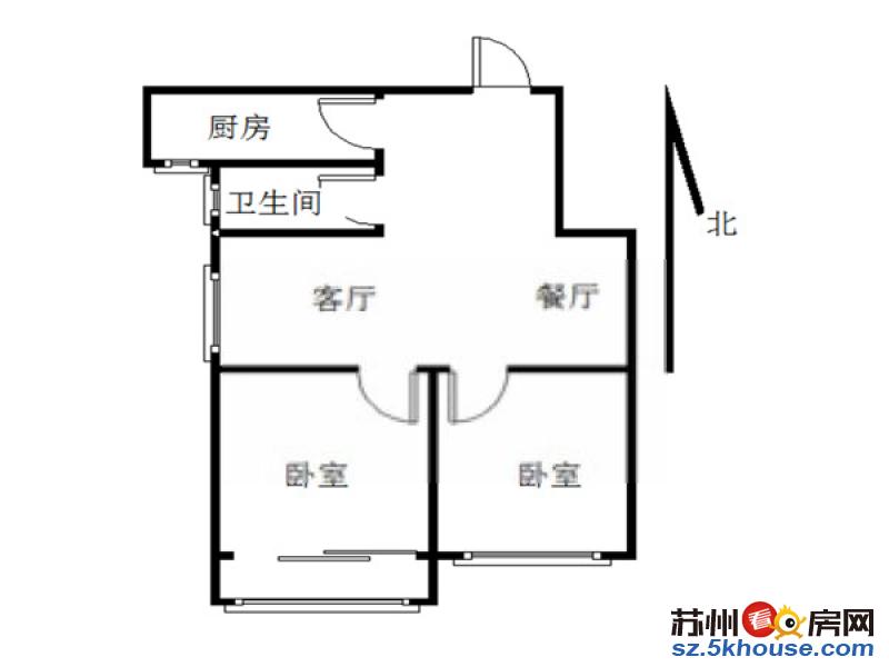 月付 三香新村 一楼带院子 两房 看房方便 拎包入住