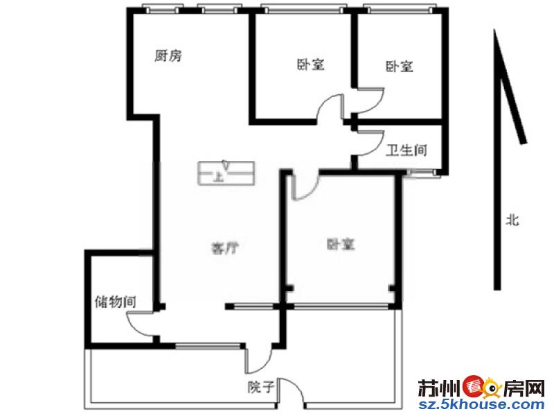 彩虹新村精装三室 三香路沿线 近附二院 家乐福 房间干净整洁