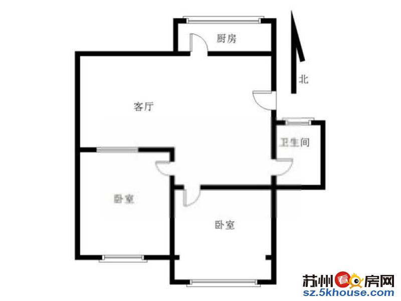 新庄新村 新庄立交旁 农学院附近 精装两室 干净整洁 有钥匙