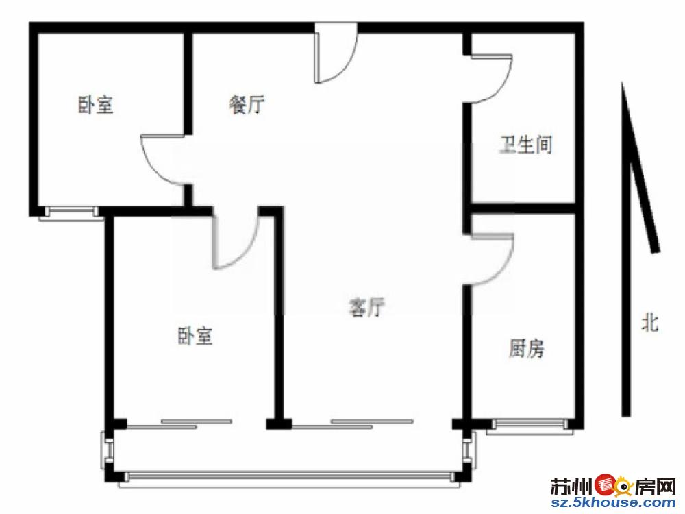 酒吧一条街 泰南苑精装两室 拎包入住 家电齐全 干净清爽