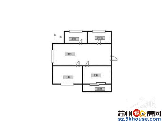 澄和家园地铁口精装两房 家具家电齐全 拎包入住