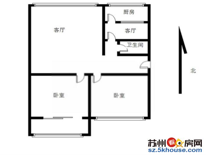 平江万达广场 万科金域平江 精装两室 家电齐全拎包入住