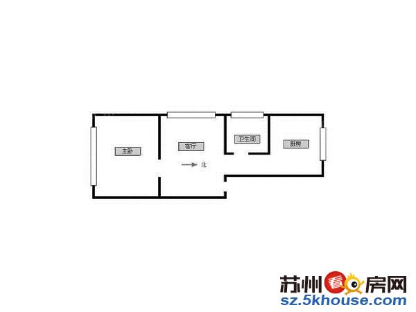 新上梅亭苑一室一厅出售