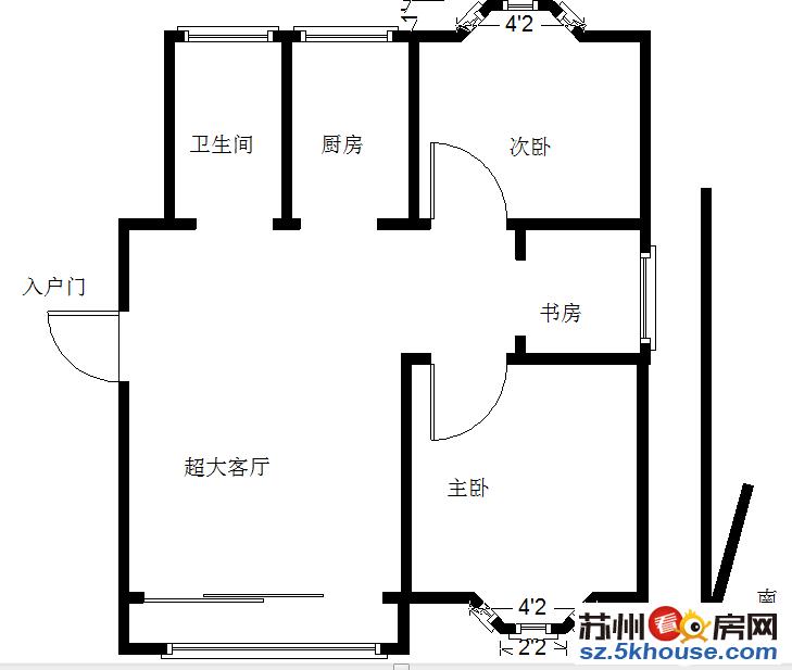 新上地铁口橘子国花园善耕草桥小3房有钥匙