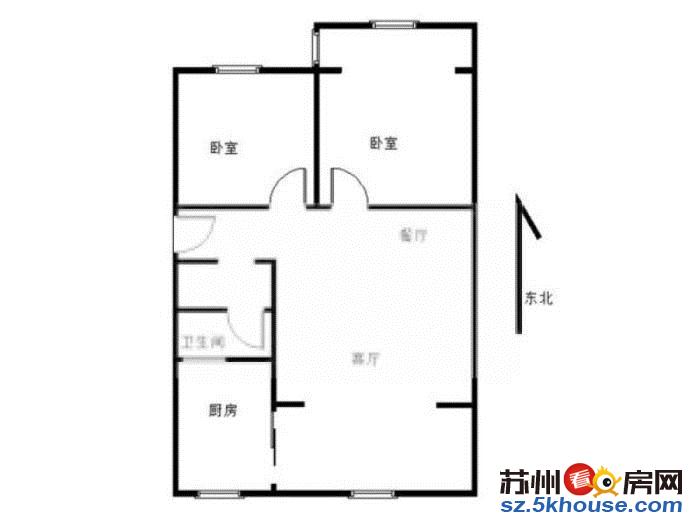 金门路 石路步行街 精装两室  押一付一 天虹百货 金阊医院