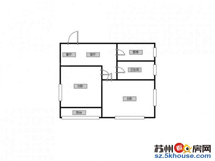 劳动路地铁站 胥江华庭 银桥新村精装两房  拎包入住