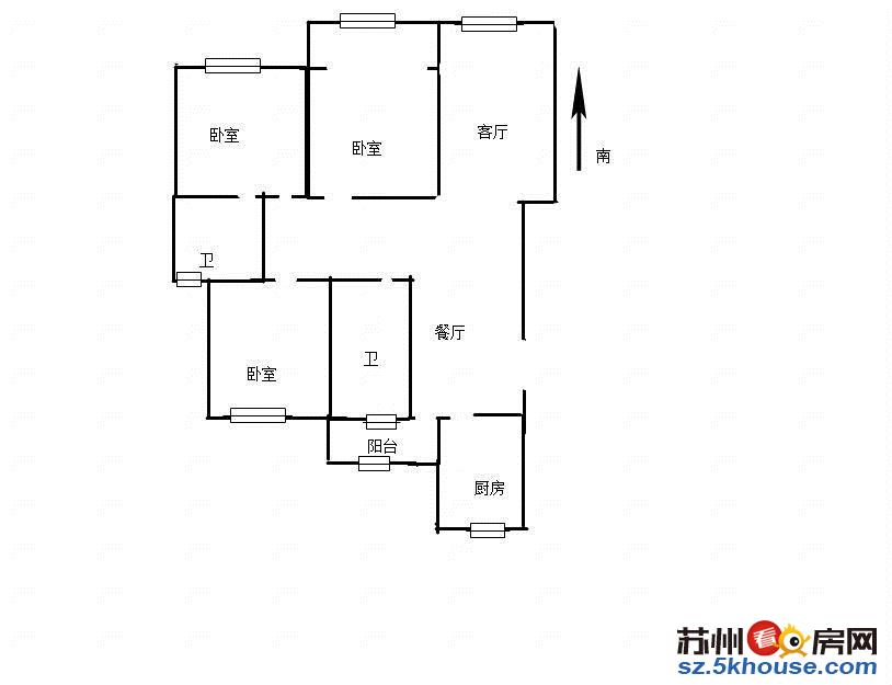 锦邻缘小区.房龄新电梯洋房自住豪华装修.实地拍摄.南北通透.