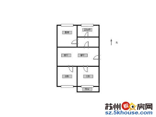 宝邻苑两房朝南温馨住宅总价低首付低刚需首 选可上学