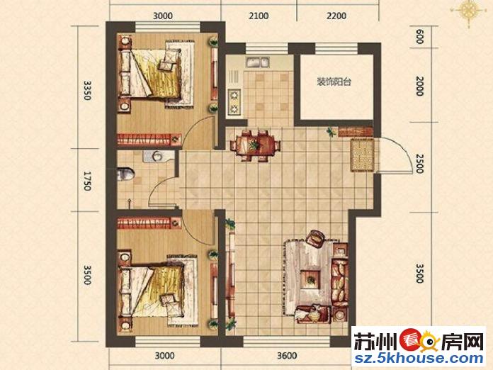 苏州大学带成桥实小蚕桑地莫邪路 葑门路拎包入住家电齐全有钥匙