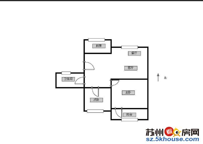 押一付一 机械新村 金门国际商城 精装两室 拎包入住干净整洁