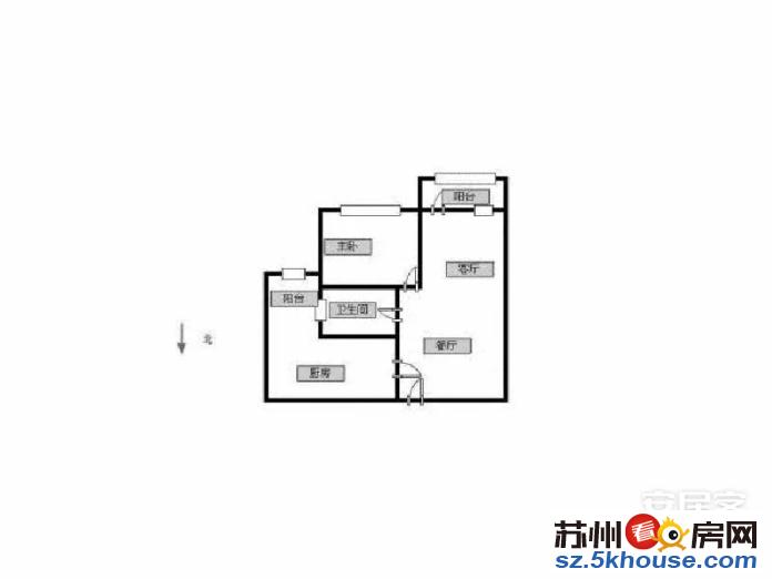 日益家园精装两房拎包入住邻近地铁二号线