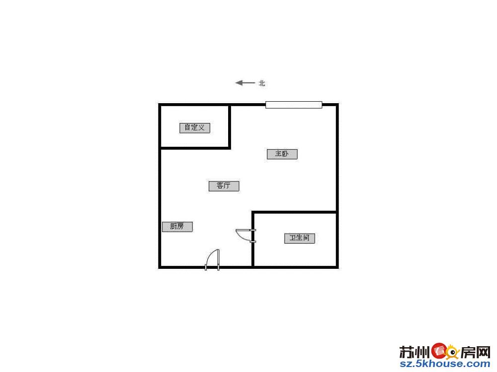 景园 小户型70年产权精装住宅 拎包入住 看房方便