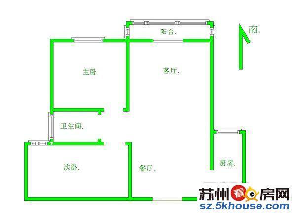 双悦2两室2卫1厅交通方便楼层好学校就在附近看房方便