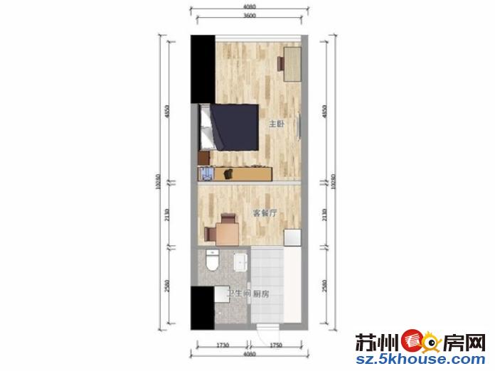 国展中心  广济南路 石路天虹 精装修单身公寓 降价出租