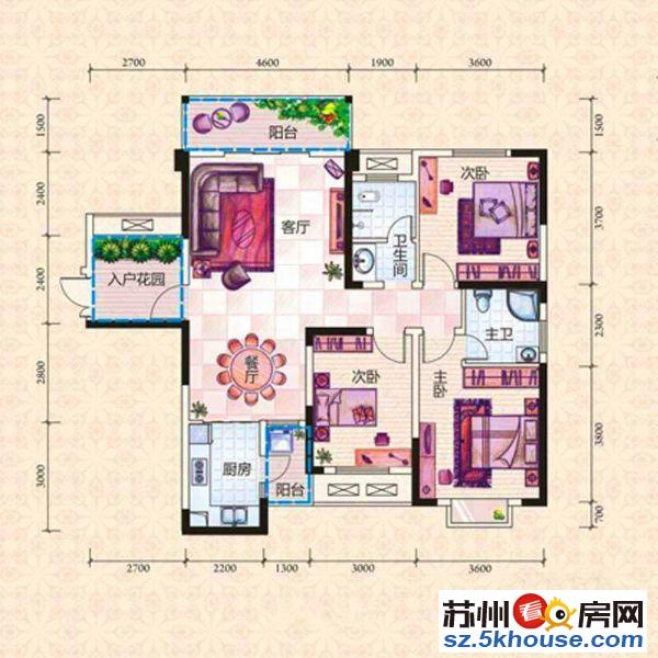 埭宝园满五唯一面积大可谈价带大面积