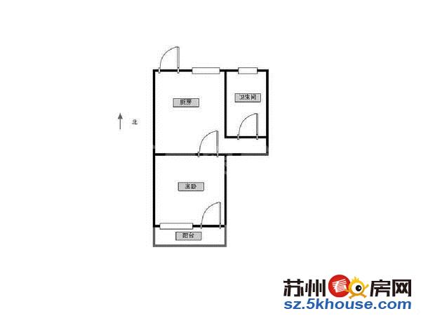 大润发盘门盘溪新村 1房 装修好 诚心出售大龙港