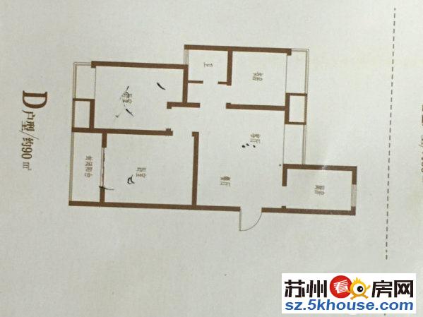 领秀金品91平三房东边户采光好无遮挡南北通透